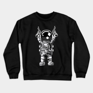 Astronaut Gunslinger Crewneck Sweatshirt